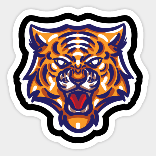 tiger king Sticker